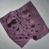  Purple Kisses Watercolour silk scarf
